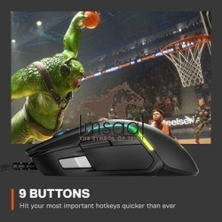 SteelSeries Rival 5 Gaming Mouse - PrismSync RGB Lighting - FPS, MOBA, MMO, Battle Royale - Black - 62551 3 imsaal.pk