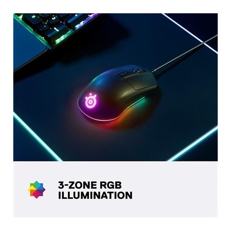 SteelSeries Rival 3 Wired Gaming Mouse 62513 3 imsaal.pk