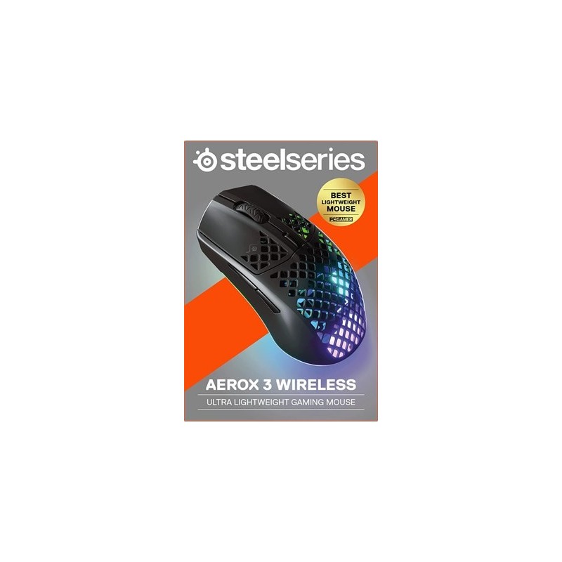 SteelSeries Aerox 3 Wireless Super Light Gaming Mouse - 2022 Edition - Onyx | 62612 1 imsaal.pk