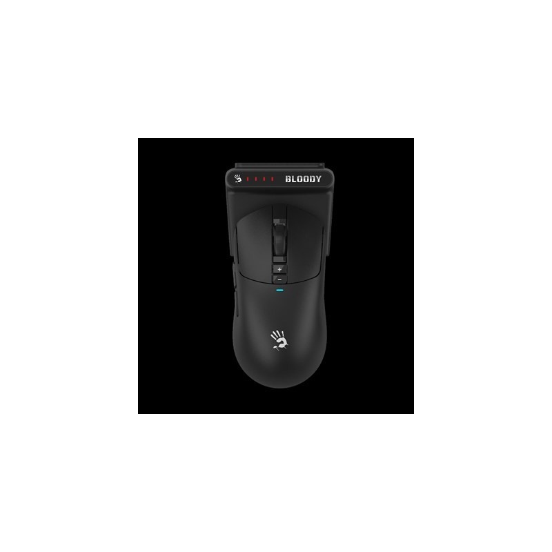 A4Tech Bloody R72 Pro Duo Dual Mode Wireless Gaming Mouse Black - 2.4GHz / USB Connection, 26000 CPI Resolution 1 imsaal.pk