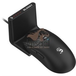 A4Tech Bloody R72 Pro Duo Dual Mode Wireless Gaming Mouse Black - 2.4GHz / USB Connection, 26000 CPI Resolution 2 imsaal.pk