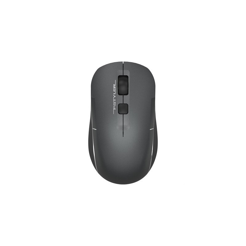 A4Tech FB26CS Air2 Bluetooth and 2.4G Wireless Mouse | Smoky Grey 1 imsaal.pk
