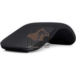 Microsoft Arc Mouse Souris Arc ELG-00001 Black 4 imsaal.pk