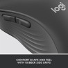 Logitech Signature M650 L Mouse Graphite 910-006247 - For Large-Sized Hands - Silent Clicks - SmartWheel 1 imsaal.pk