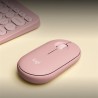 Logitech PEBBLE MOUSE 2 M350S Slim Compact Bluetooth Mouse | Tonal Rose 1 imsaal.pk