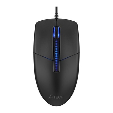 A4Tech N-530S Illuminate Mouse 1200dpi Black 2 imsaal.pk