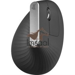 Logitech MX Vertical Mouse 4000 DPI, Bluetooth/Radio Frequency, USB-C, Optical, 4 Buttons, Graphite 4 imsaal.pk
