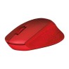 Logitech M331 Silent Plus Wireless Mouse - Red 2 imsaal.pk