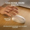 Logitech M240 Silent Bluetooth Wireless Mouse - Silent Touch, Off White 2 imsaal.pk