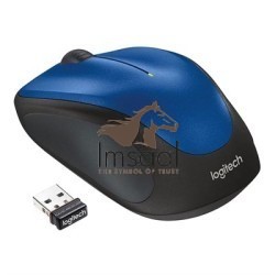 Logitech M235 Wireless Mouse - Steel Blue - 910-003392 1 imsaal.pk
