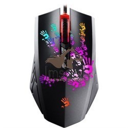 Bloody A60 Light Strike Neon Gaming Mouse (Ultra Core 3 and 4 Activated) 3 imsaal.pk