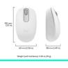 Logitech M196 Bluetooth Wireless Mouse | Compact Portable | White 3 imsaal.pk