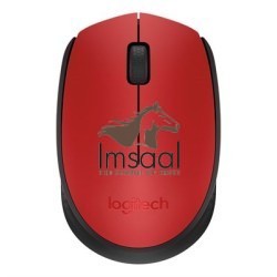 Logitech M171 Wireless Mouse Red/Black 4 imsaal.pk