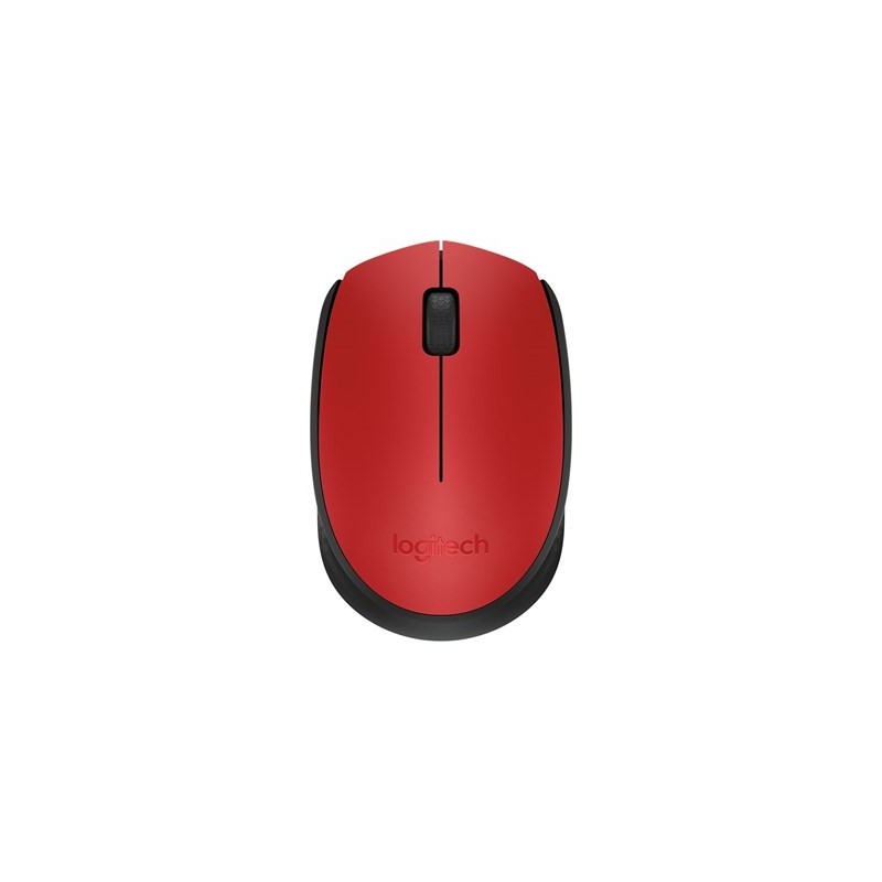 Logitech M171 Wireless Mouse Red/Black 4 imsaal.pk