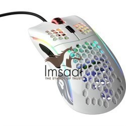 Glorious Model D (Glossy White) Extreme Lightweight Ergonomic Gaming Mouse 69G - GD-GWHITE 3 imsaal.pk
