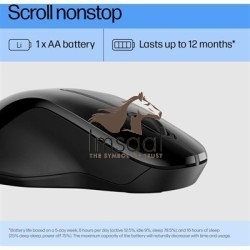 HP 250 Dual Mouse 6V2J7AA | Bluetooth Wireless or 2.4GHz 2 imsaal.pk