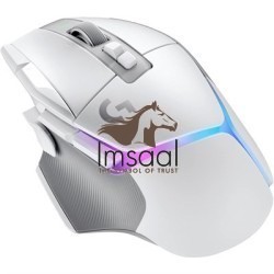 Logitech G502 X PLUS LIGHTSPEED Wireless RGB Gaming Mouse | Optical Mouse with LIGHTFORCE Hybrid Switches | White 3 imsaal.pk
