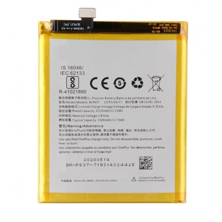 OnePlus 5 Original Battery Price in Pakistan, Karachi, Lahore, Islamabad