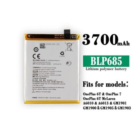 OnePlus 6T Original Battery Price in Pakistan, Karachi, Lahore, Islamabad