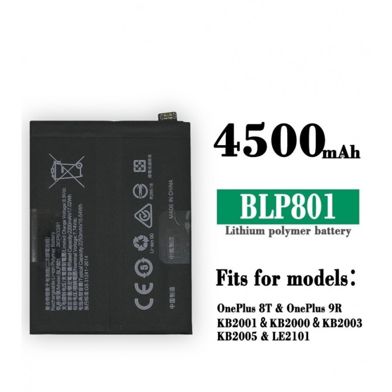 OnePlus 8T Original Battery Price in Pakistan, Karachi, Lahore, Islamabad