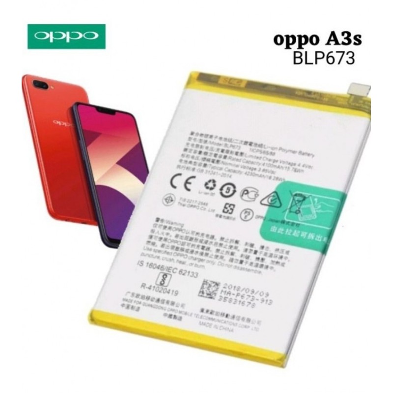 Oppo A3s Original Battery Price in Pakistan, Karachi, Lahore, Islamabad