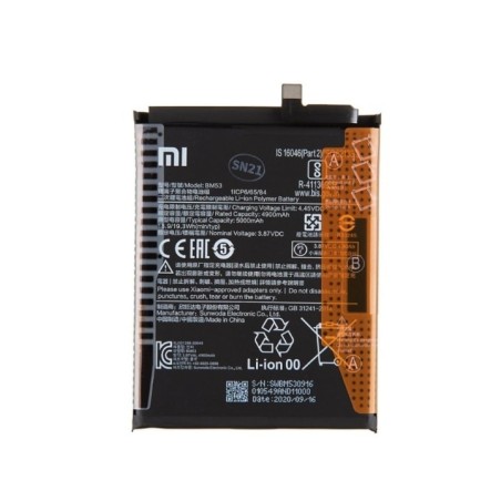 Xiaomi Mi 10T 5G Original Battery Price in Pakistan, Karachi, Lahore, Islamabad