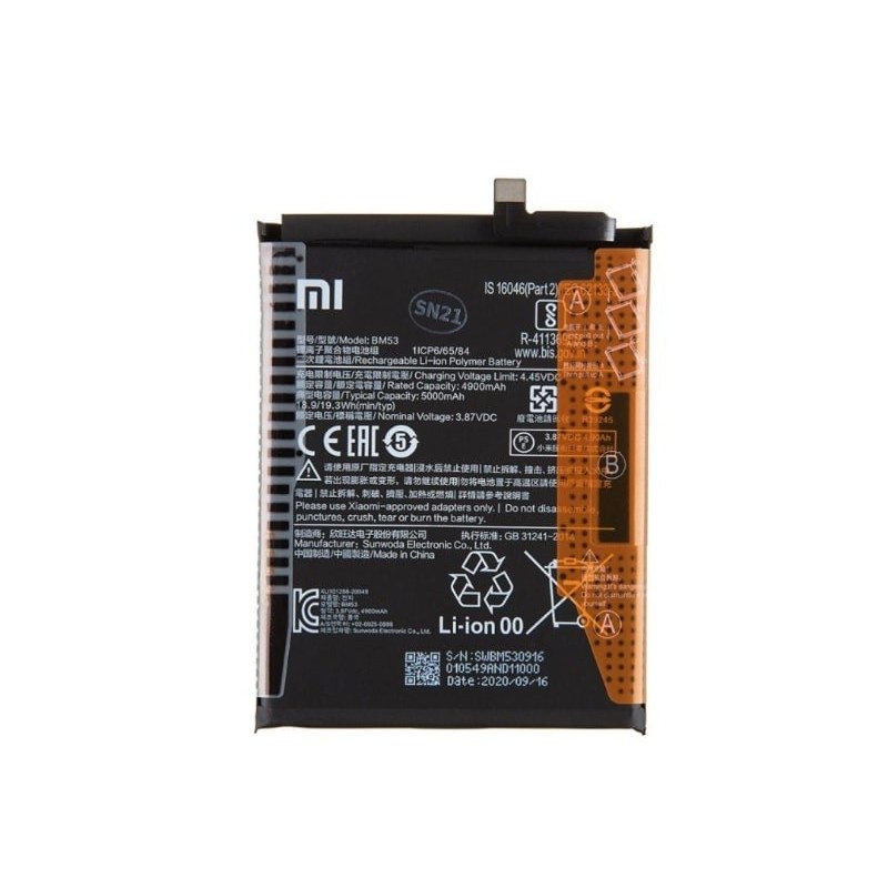 Xiaomi Mi 10T Pro 5G Original Battery Price in Pakistan, Karachi, Lahore, Islamabad