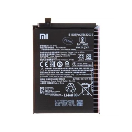 Xiaomi Mi 11 Lite Original Battery Price in Pakistan, Karachi, Lahore, Islamabad