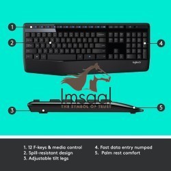 Logitech MK345 Comfort Wireless Price in Pakistan, Karachi, Lahore, Islamabad