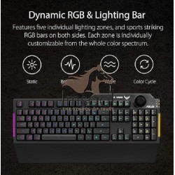 Asus TUF Gaming K1 RGB Membrane Price in Pakistan, Karachi, Lahore, Islamabad