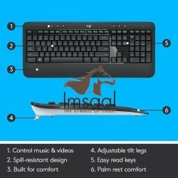 Logitech MK540 ADVANCED Wireless Price in Pakistan, Karachi, Lahore, Islamabad