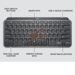 Logitech MX Keys Mini for Mac () Price in Pakistan, Karachi, Lahore, Islamabad
