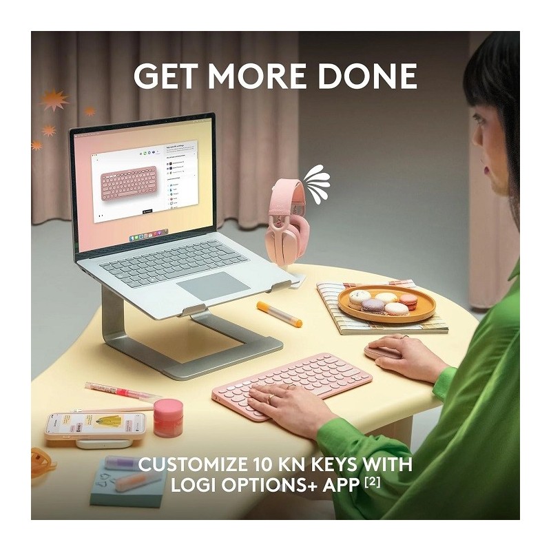 Logitech PEBBLE KEYS 2 K380S Price in Pakistan, Karachi, Lahore, Islamabad