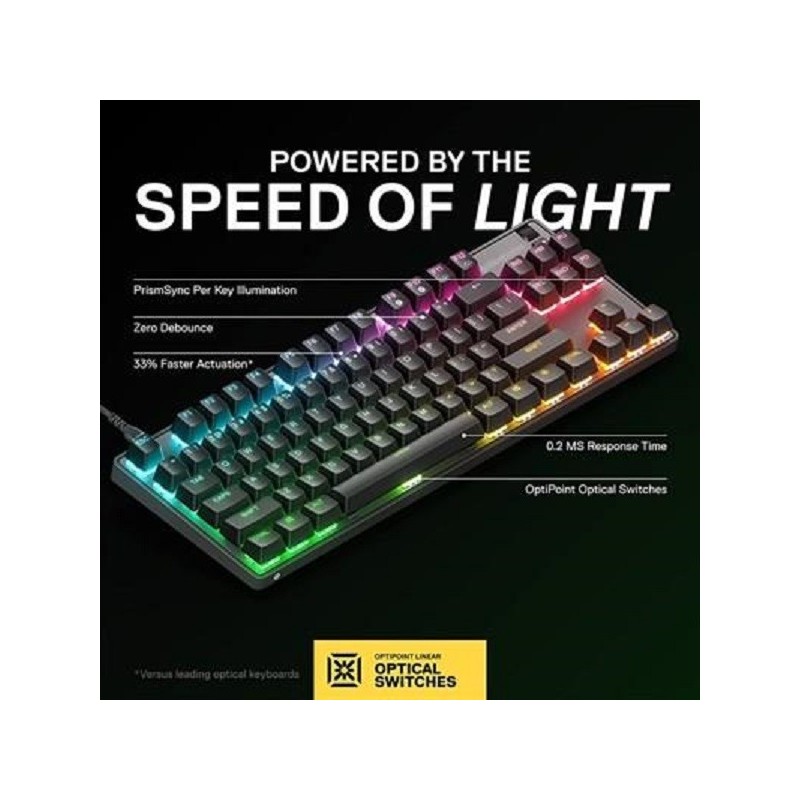 SteelSeries Apex 9 TKL Next Gen Price in Pakistan, Karachi, Lahore, Islamabad