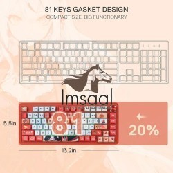 Redragon K673 PRO SE 75% 81 Keys Price in Pakistan, Karachi, Lahore, Islamabad