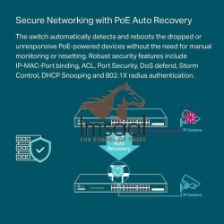 TP-Link TL-SG2428P JetStream 28-Port Gigabit Smart Switch with 24 PoE+ Ports Price in Pakistan, Karachi, Lahore, Islamabad