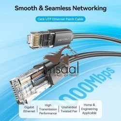 Vention IBRBJ Cat-6 UTP Ethernet Patch Cable (5m) Price in Pakistan, Karachi, Lahore, Islamabad
