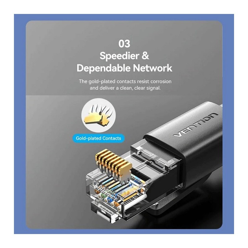 Vention IBRBL Cat-6 UTP Ethernet Patch Cable (10m) Price in Pakistan, Karachi, Lahore, Islamabad