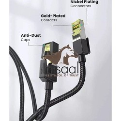 UGREEN 30791 Cat-7 Braided Ethernet LAN Cable (10m) Price in Pakistan, Karachi, Lahore, Islamabad
