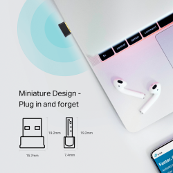TP-Link Archer T2UB Nano AC600 Nano Wi-Fi & Bluetooth 4.2 USB Adapter Price in Pakistan, Karachi, Lahore, Islamabad