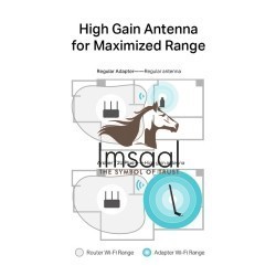 TP-Link Archer T2U Plus AC600 High-Gain Wireless Dual-Band USB Adapter (Ver 1.0) Price in Pakistan, Karachi, Lahore, Islamabad