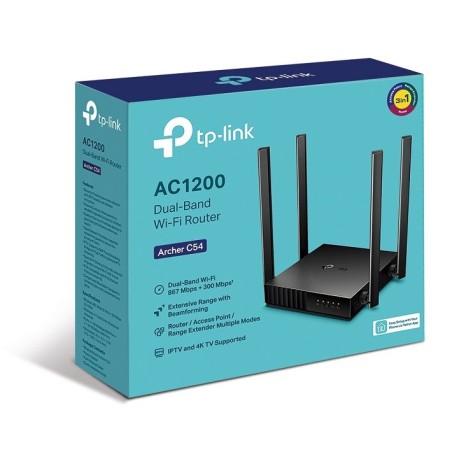 TP-Link Archer C54 AC1200 Dual-Band Wi-Fi Router (Ver 1.0) Price in Pakistan, Karachi, Lahore, Islamabad
