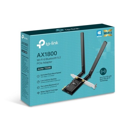 TP-Link Archer TX20E AX1800 Wi-Fi 6 & Bluetooth 5.2 PCIe Adapter Price in Pakistan, Karachi, Lahore, Islamabad
