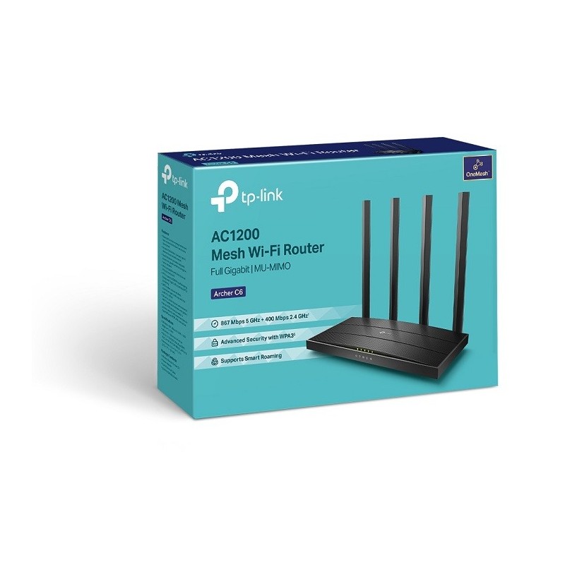 TP-Link Archer C6 AC1200 MU-MIMO Gigabit Wi-Fi Router Price in Pakistan, Karachi, Lahore, Islamabad