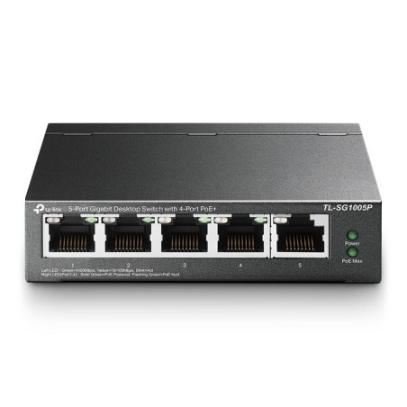 TP-Link TL-SG1005P 5-Port Gigabit Desktop Switch with 4 PoE Ports Price in Pakistan, Karachi, Lahore, Islamabad