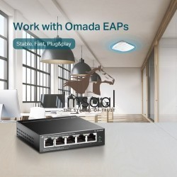 TP-Link TL-SG1005P 5-Port Gigabit Desktop Switch with 4 PoE Ports Price in Pakistan, Karachi, Lahore, Islamabad