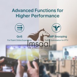 TP-Link TL-SG1005P 5-Port Gigabit Desktop Switch with 4 PoE Ports Price in Pakistan, Karachi, Lahore, Islamabad