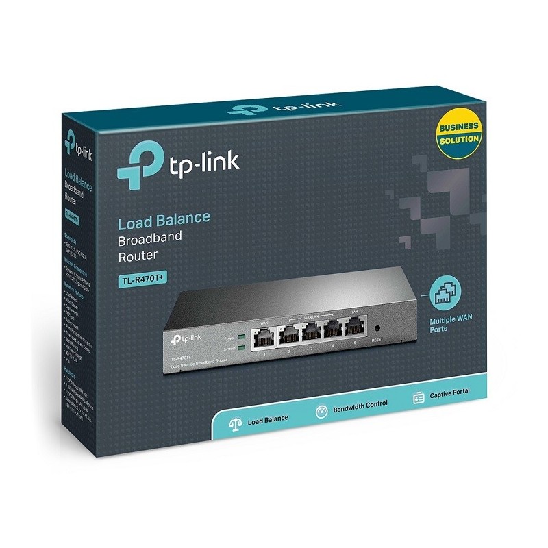 TP-Link TL-R470T+ Desktop Load Balance Broadband Router (Ver 6.0) Price in Pakistan, Karachi, Lahore, Islamabad