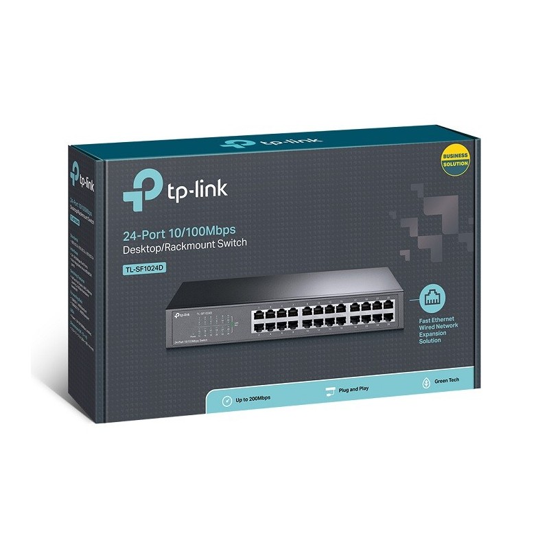 TP-Link TL-SF1024D 24-Port Fast Ethernet Desktop/Rackmount Switch (Ver 3.0) Price in Pakistan, Karachi, Lahore, Islamabad