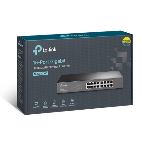 TP-Link TL-SG1016D 16-Port Gigabit Desktop/Rackmount Switch Price in Pakistan, Karachi, Lahore, Islamabad